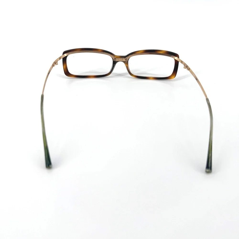Chanel Vintage 3077 Eyeglasses Dark Havana Tortoise Gold Frames 53-16-120 Italy